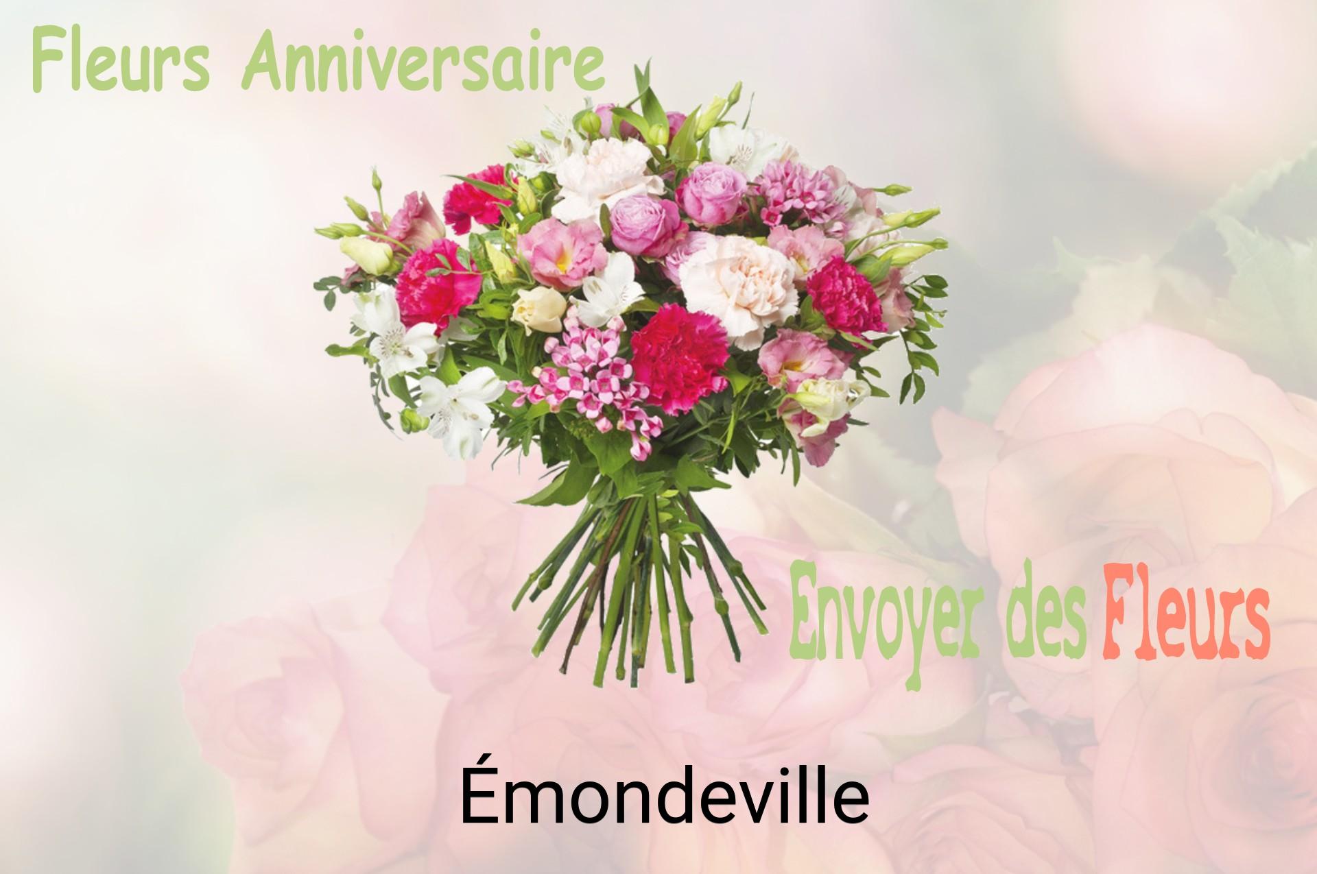 Bouquet de fleurs d’anniversaire livré à Émondeville